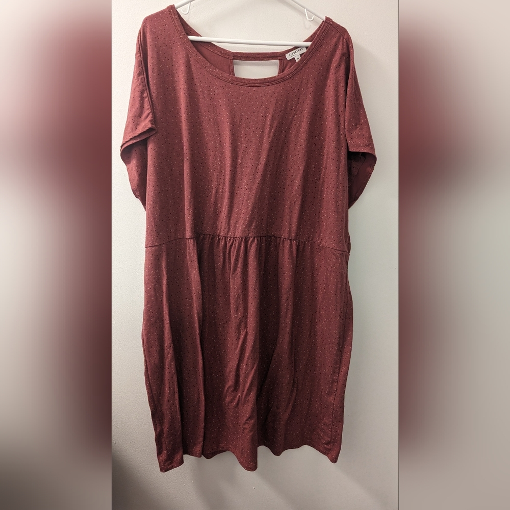 Reitmans size 3X dress or nightgown dark dusty pink